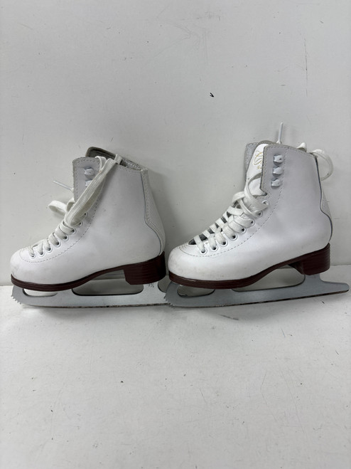 Vist Large View of Product Image Which is Used Jackson CAMEO CS1520 Girls Figure Skate White Youth 11.0