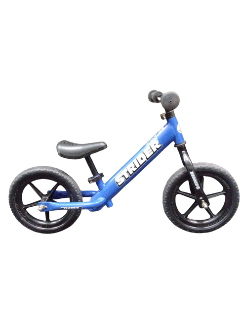 Vist Large View of Product Image Which is Used Strider CLASSIC BMX Bike Boys Royal Blue 12"
