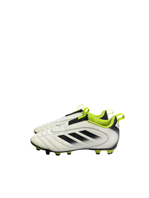 Vist Large View of Product Image Which is Used Adidas Soccer Cleats White Senior 5
