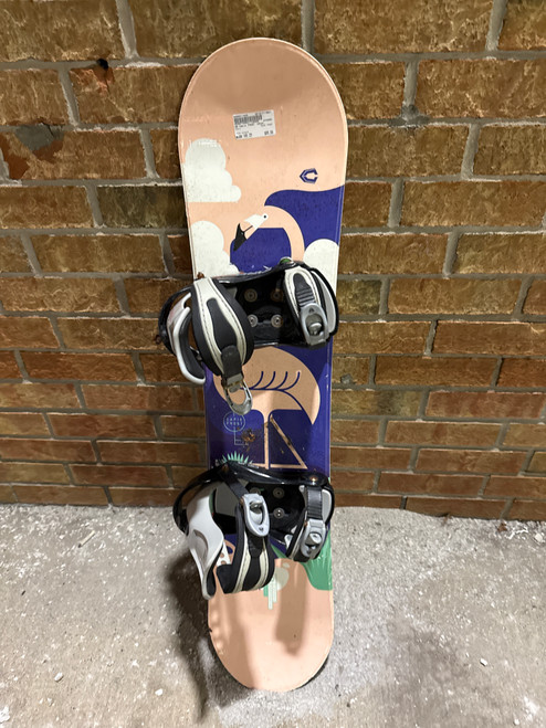 Vist Large View of Product Image Which is Used Capix FROST Girls Board/Binding Almond 105 cm