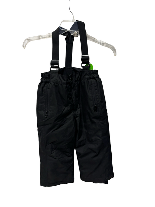 Vist Large View of Product Image Which is Used Iceburg Toddler Snow Bibs Black 3T