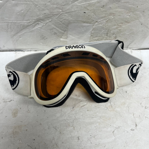 Vist Large View of Product Image Which is Used Dragon Snow Goggles Adult White