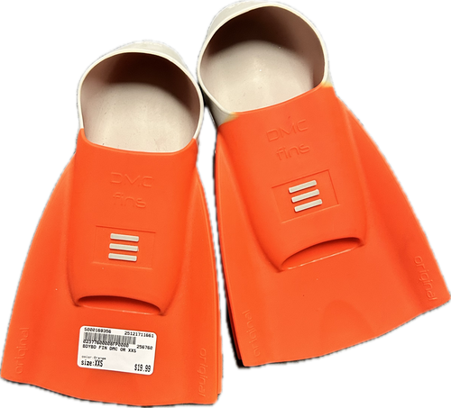 Vist Large View of Product Image Which is Used Underwater Fins Orange XXS