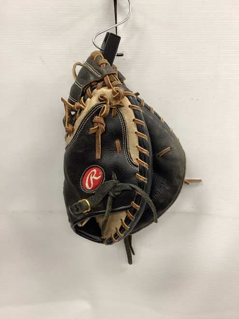 Vist Large View of Product Image Which is Used Rawlings RENEGADE RCMB BB/SB Catchers RH Throw Black 32 1/2"