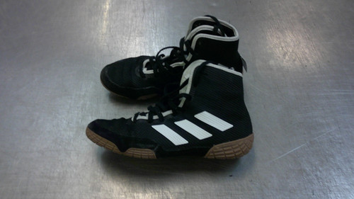 Vist Large View of Product Image Which is Used Adidas Wrestling Shoes Black Senior 7