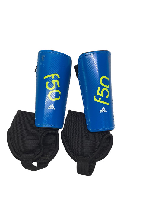 Vist Large View of Product Image Which is Used Adidas Soccer Shin Guards Youth Royal Blue SM