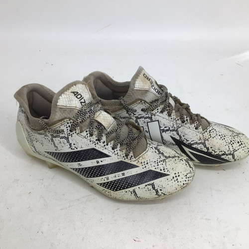 Vist Large View of Product Image Which is Used Adidas ADIZERO ELECTRIC.1 SR 9.0 FB CLEATS Adult FB Cleats White Senior 9