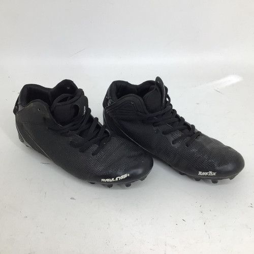 Vist Large View of Product Image Which is Used Rawlings JR 5.5 FB CLEATS Jr FB Cleats Black Junior 05.5