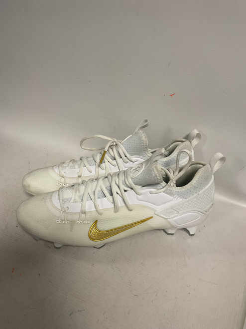 Vist Large View of Product Image Which is Used Nike HUARACHE 9 LAX Cleats Mens White Senior 13