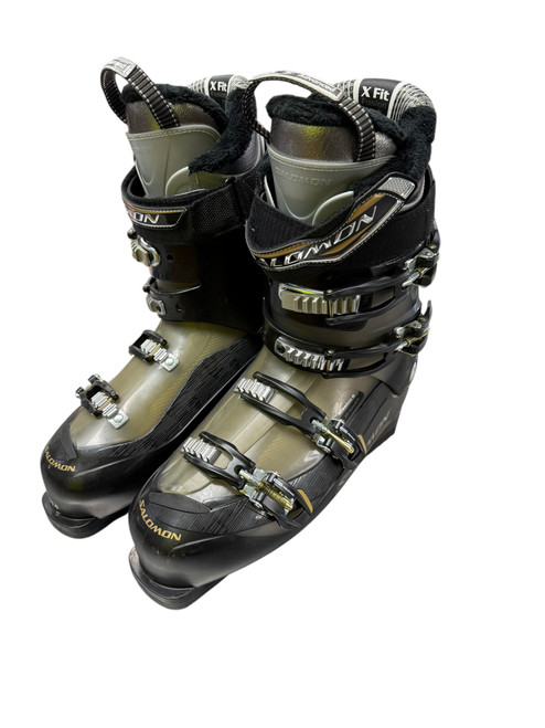 Vist Large View of Product Image Which is Used Salomon MISSION 6 Mens DH Ski Boot Black 305 MP - M12.5