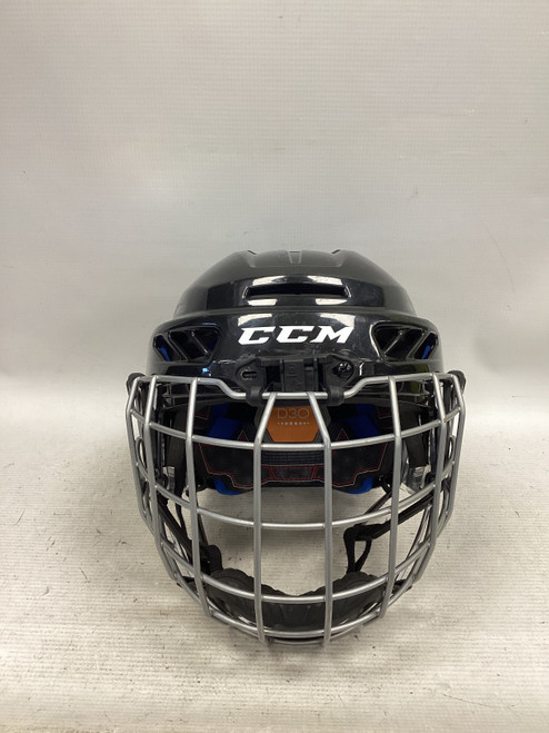 Vist Large View of Product Image Which is Used CCM FL3DS JR Helmet Cage Combo Black One Size