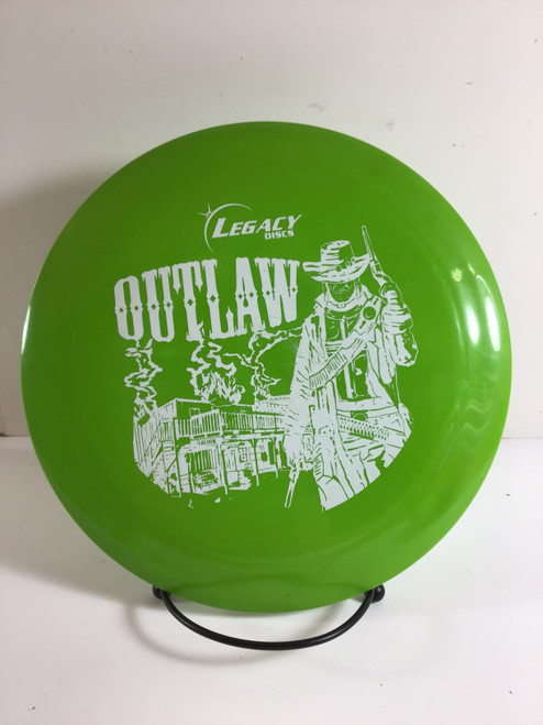 Vist Large View of Product Image Which is Used Legacy ICON OUTLAW Disc Golf Driver Green 174g