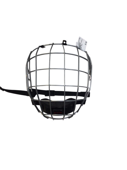 Vist Large View of Product Image Which is Used CCM Hockey Wire Mask Grey One Size
