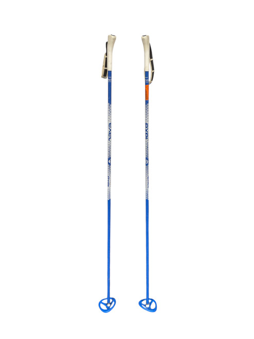 Vist Large View of Product Image Which is Used EXEL Mens XC Ski Poles Royal Blue 140 cm / 56 in