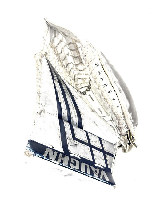 Vist Large View of Product Image Which is Used Vaughn VE8 JR Junior Goalie Catcher White