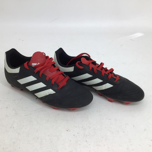 Vist Large View of Product Image Which is Used Adidas GOLETTO VI FG JR 5.5 SOCER CLEATS Soccer Cleats Black Junior 05.5