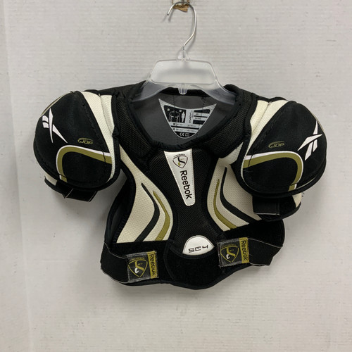 Vist Large View of Product Image Which is Used Reebok SC4 Junior Shoulder Pads MD