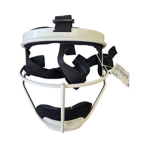 Vist Large View of Product Image Which is Used RIP-IT DEFENSE PRO YOUTH MASK BB/SB Fielders Mask White One Size