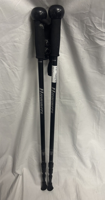 Vist Large View of Product Image Which is Used HAMMERS Mens XC Ski Poles Black Snow Shoe Pole