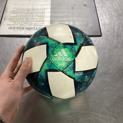 Vist Large View of Product Image Which is Used Adidas NATIVO All Size Soccer Ball Green 5