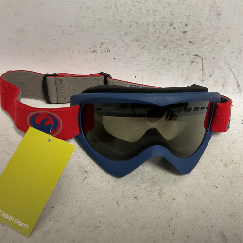 Vist Large View of Product Image Which is Used Dragon Snow Goggles Adult Navy Blue And Red