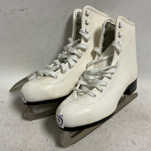 Vist Large View of Product Image Which is Used Girls Figure Skate White Junior 04