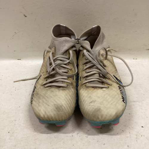 Vist Large View of Product Image Which is Used Nike Soccer Cleats White Senior 8.5