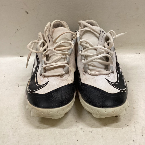 Vist Large View of Product Image Which is Used Nike BSBL BB/SB Cleats White Senior 7.5