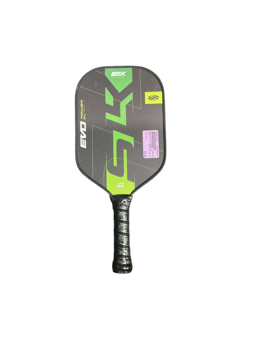 Vist Large View of Product Image Which is Used Selkirk EVO POWER XL Pickleball Racquet Black