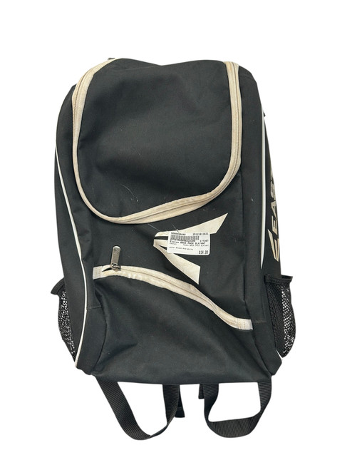 Vist Large View of Product Image Which is Used Easton BACK PACK BLK/WHT BB/SB Player Backpack Black And White