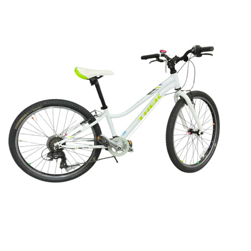 Vist Large View of Product Image Which is Used Trek PRECALIBER Mountain Bike Boys White 24"