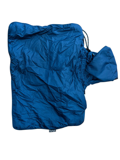 Vist Large View of Product Image Which is Used RUMPLE PILLOW Navy Blue SM