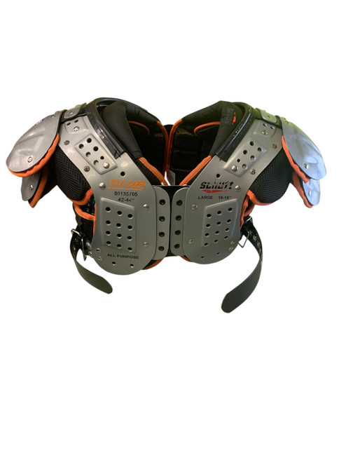 Vist Large View of Product Image Which is Used Schutt XV HD FB Shoulder Pads Grey LG
