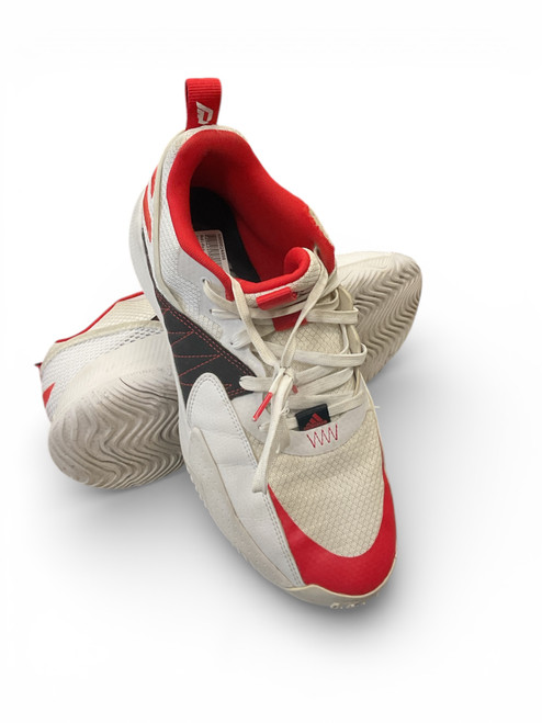 Vist Large View of Product Image Which is Used Adidas Basketball Shoes M White Senior 12