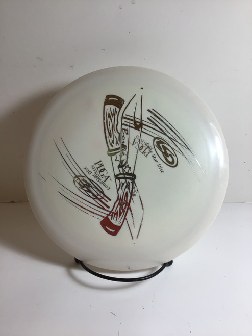 Vist Large View of Product Image Which is Used Lone Star Disc BRAVO BOWIE Disc Golf Driver White 157g