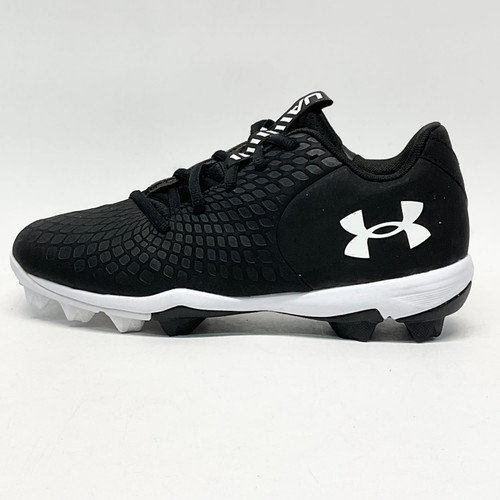 Vist Large View of Product Image Which is Used Under Armour GLYDE WOMENS BB/SB Cleats Black Senior 7.5
