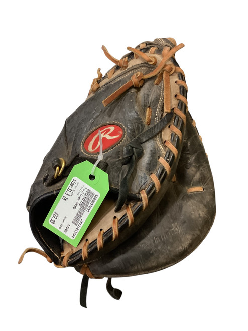 Vist Large View of Product Image Which is Used Rawlings RCMB BB/SB Catchers RH Throw Black 31 1/2"