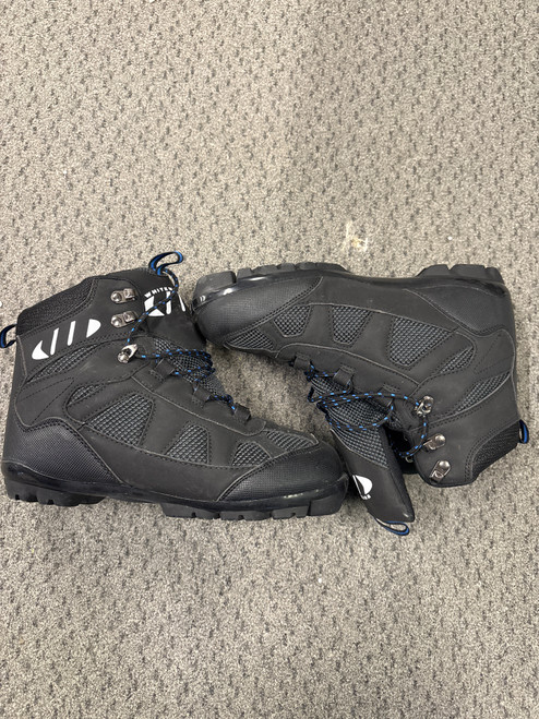 Vist Large View of Product Image Which is Used Whitewoods Boys NNN XC Ski Boots Black W 07-07.5 / JR 05.5-06