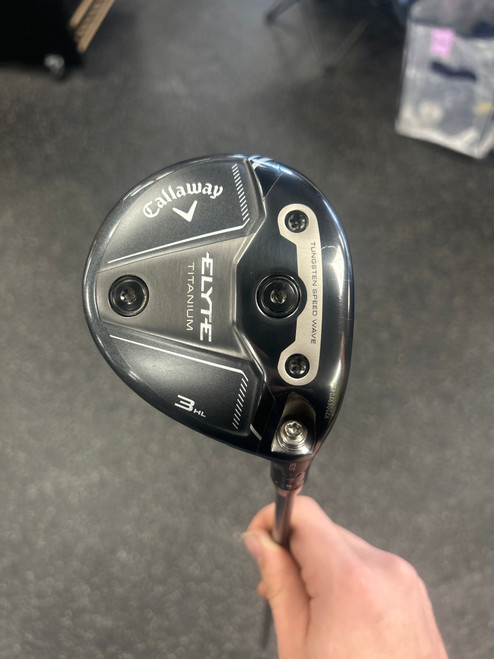 Vist Large View of Product Image Which is Used Callaway ELYTE TI Mens Fairway Wood RH 3 Wood