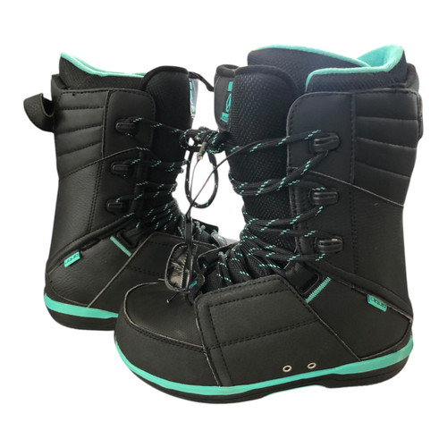 Vist Large View of Product Image Which is Used Liquid CIRRUS Womens Snowboard Boots Black Senior 6