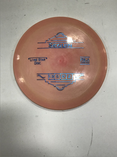 Vist Large View of Product Image Which is Used Lone Star Disc BRAVO SEGUIN Disc Golf Driver Coral 175g
