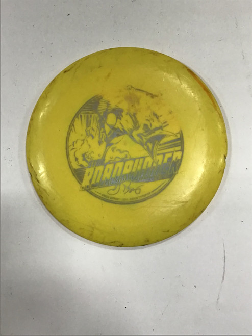 Vist Large View of Product Image Which is Used Innova STAR ROADRUNNER Disc Golf Driver Yellow 171g