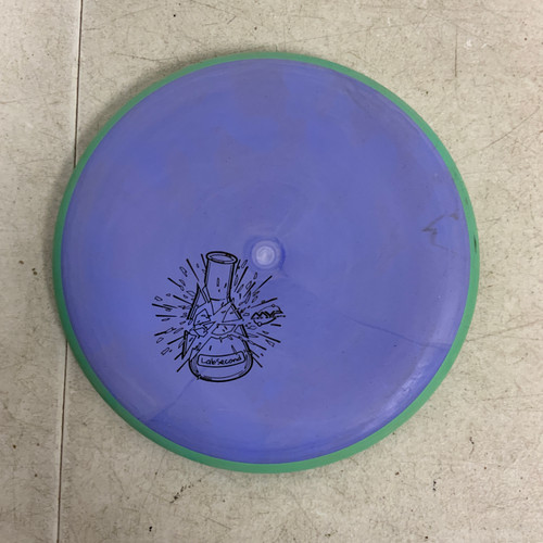 Vist Large View of Product Image Which is Used Axiom ELECTRON SOFT PIXEL Disc Golf Putter Purple 168g