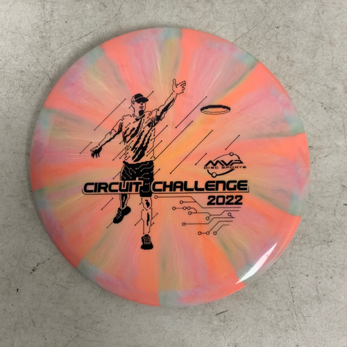 Vist Large View of Product Image Which is Used Streamline COSMIC NEUTRON ECHO Disc Golf Mid Range Orange 176g