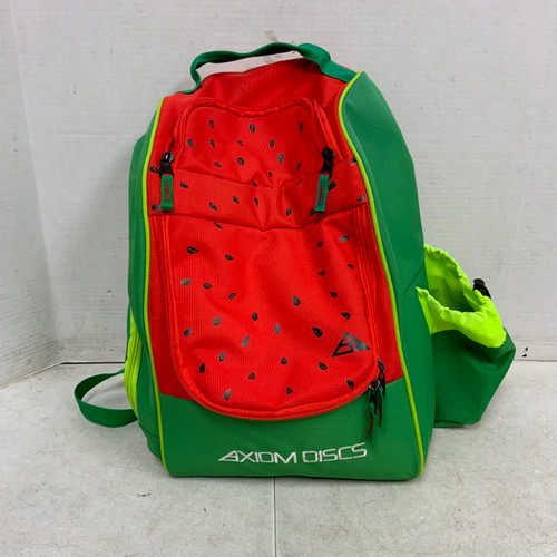 Vist Large View of Product Image Which is Used Axiom Disc Golf Backpack Red