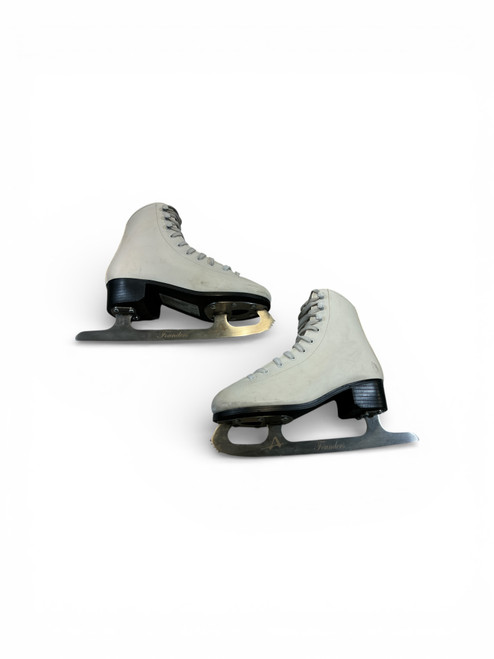 Vist Large View of Product Image Which is Used American Athletic AMERICAN WomensFigure Skate White Senior 5