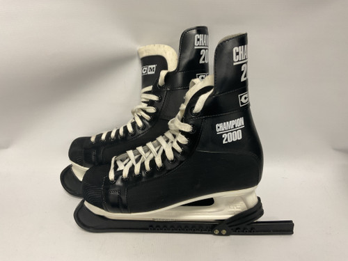 Vist Large View of Product Image Which is Used CCM CHAMPION 2000 Senior Hockey Skate Senior 9