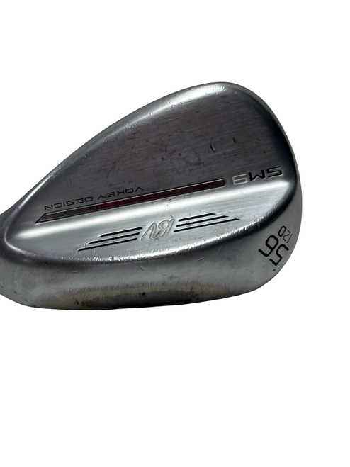 Vist Large View of Product Image Which is Used Titleist SM9 D Grind 12deg bounce Golf Wedge Mens RH 56 Degree 35.5"