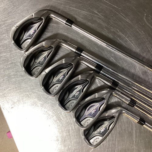 Vist Large View of Product Image Which is Used Callaway STEELHEAD XR Mens Iron Set RH 4I-pw 