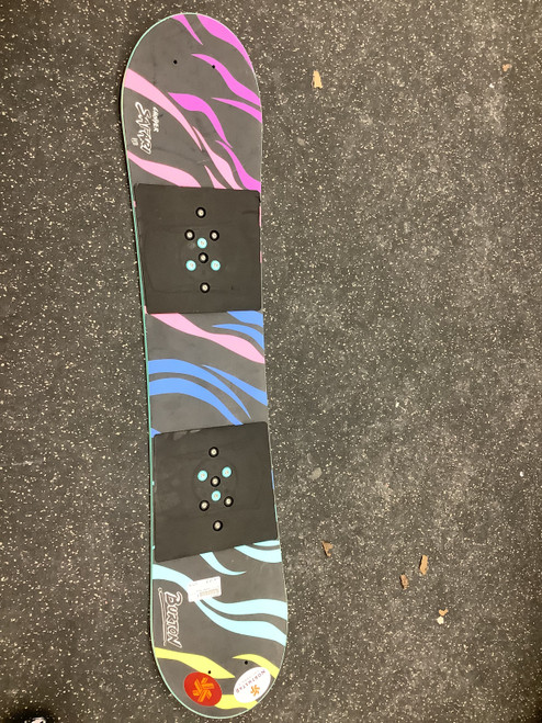 Vist Large View of Product Image Which is Used Burton CHOPPER SAFARI Boys Snowboard Only Black 115 cm